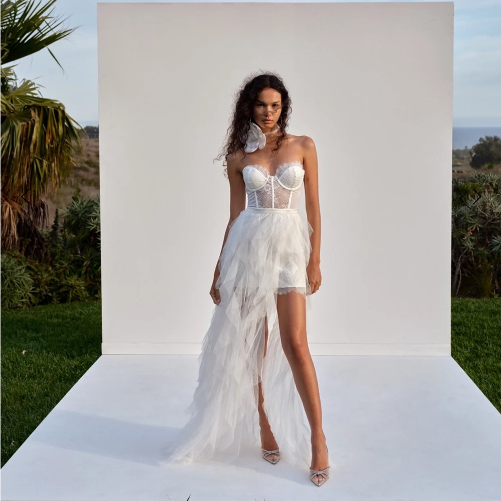 For Love & Lemons X Revolve Bustier Gown